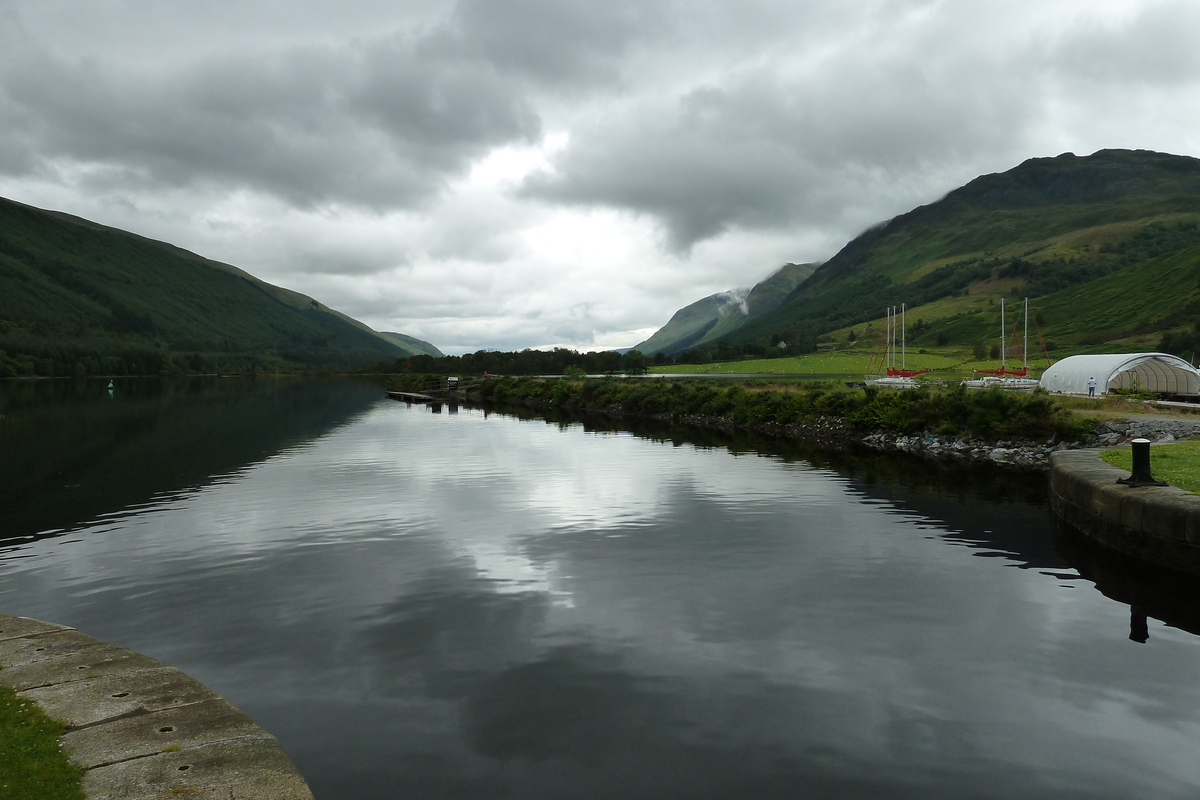 Picture United Kingdom Scotland Loch Laggan to Loch Ness road 2011-07 21 - Sunset Loch Laggan to Loch Ness road