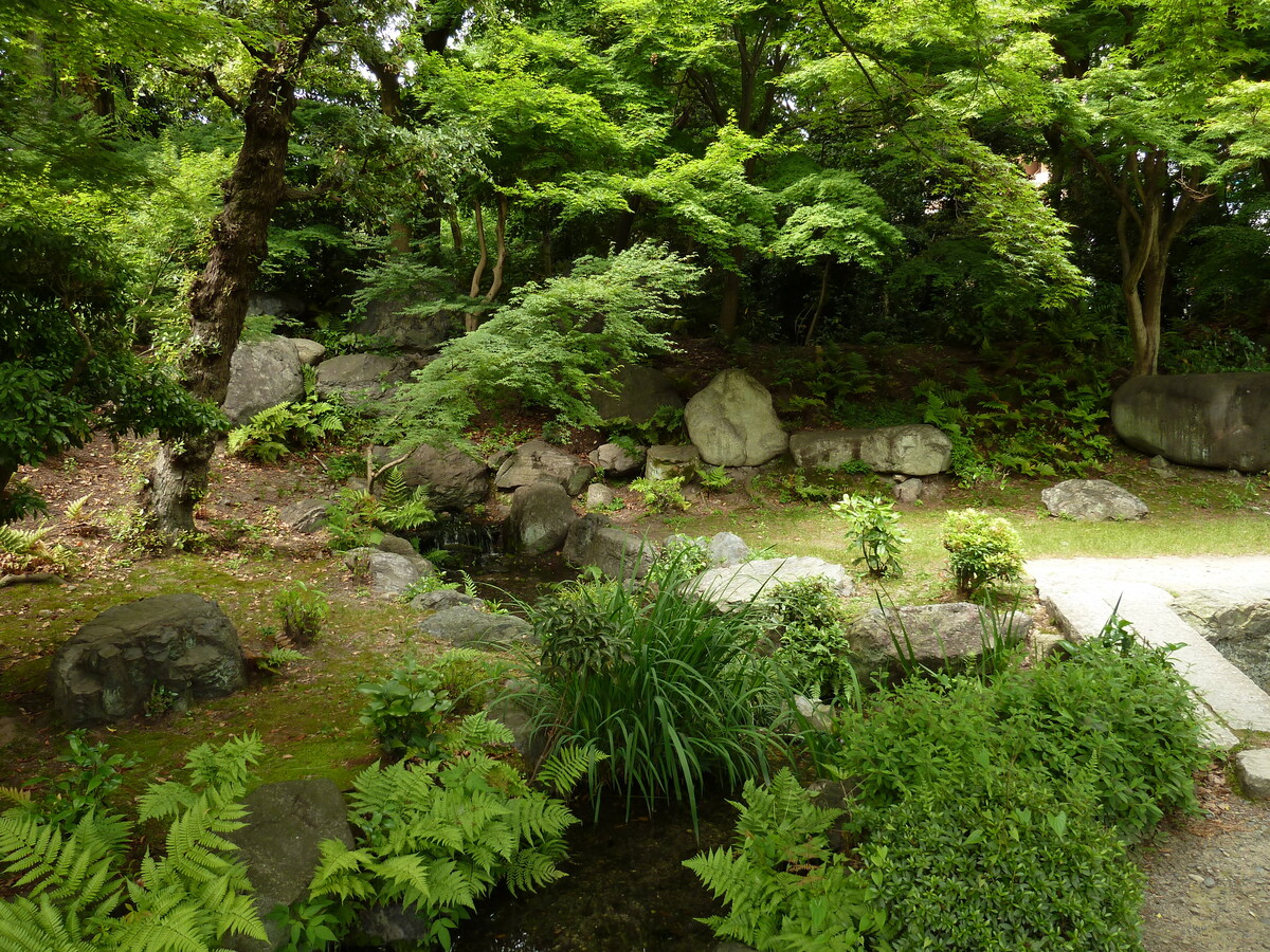 Picture Japan Kyoto Shosei en Garden 2010-06 32 - Waterfall Shosei en Garden