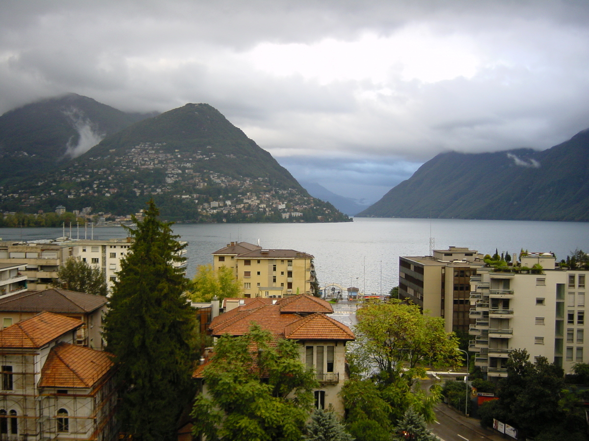 Picture Swiss Lugano 2001-10 25 - City Sight Lugano