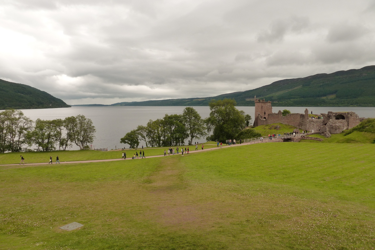 Picture United Kingdom Scotland Urquhart Castle (Loch Ness) 2011-07 23 - Lands Urquhart Castle (Loch Ness)