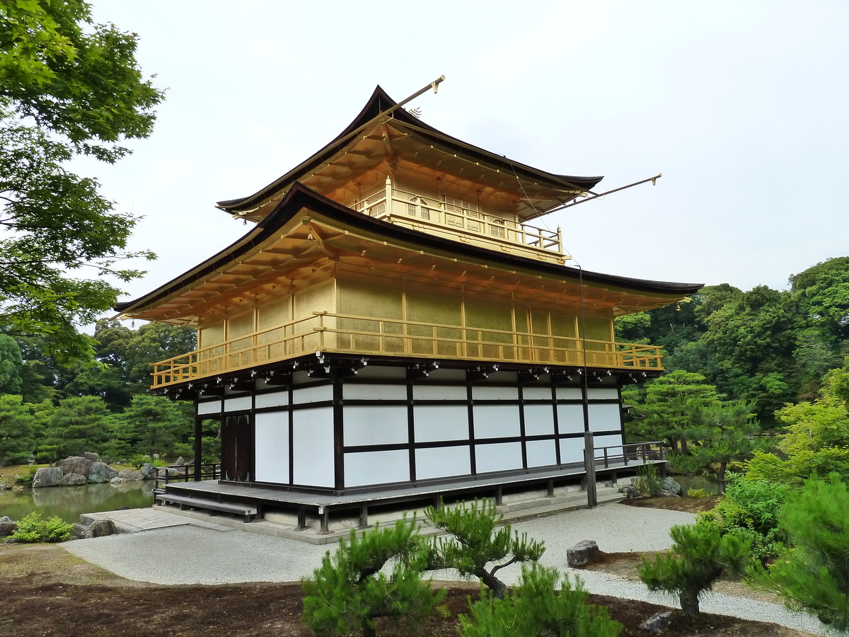 Picture Japan Kyoto Kinkakuji Temple(Golden Pavilion) 2010-06 78 - Waterfall Kinkakuji Temple(Golden Pavilion)