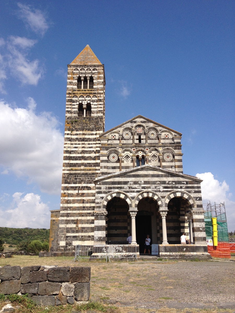 Picture Italy Sardinia Basilica di Saccargia 2015-06 1 - Summer Basilica di Saccargia