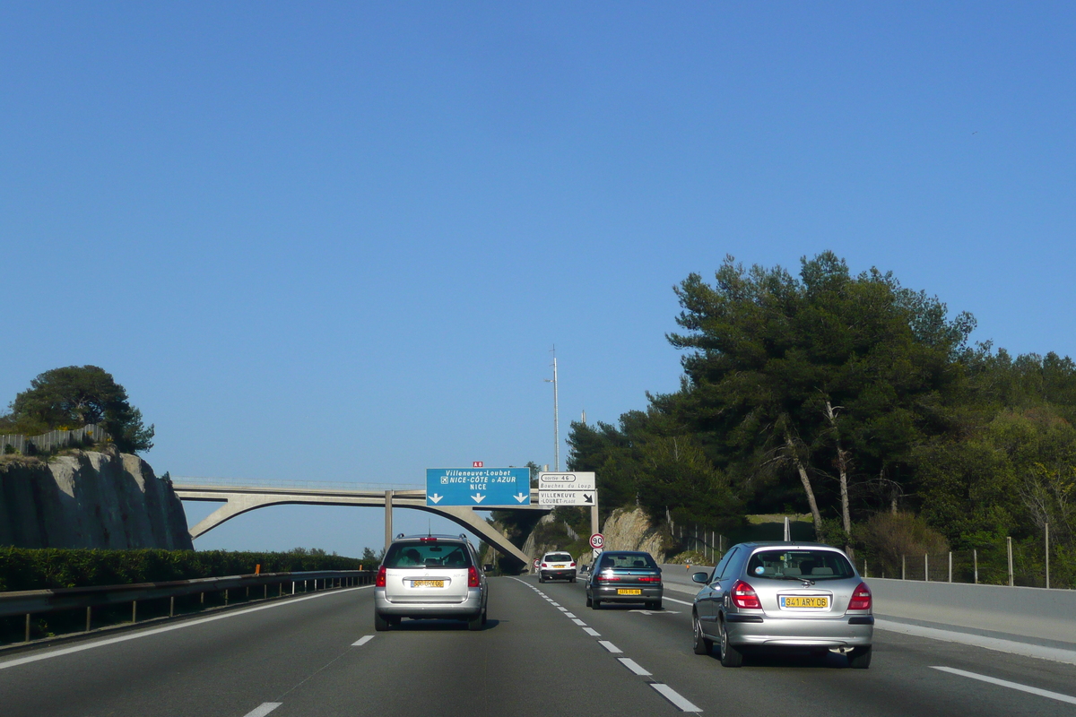 Picture France French Riviera Cannes to Cagnes road 2008-03 13 - Rain Season Cannes to Cagnes road