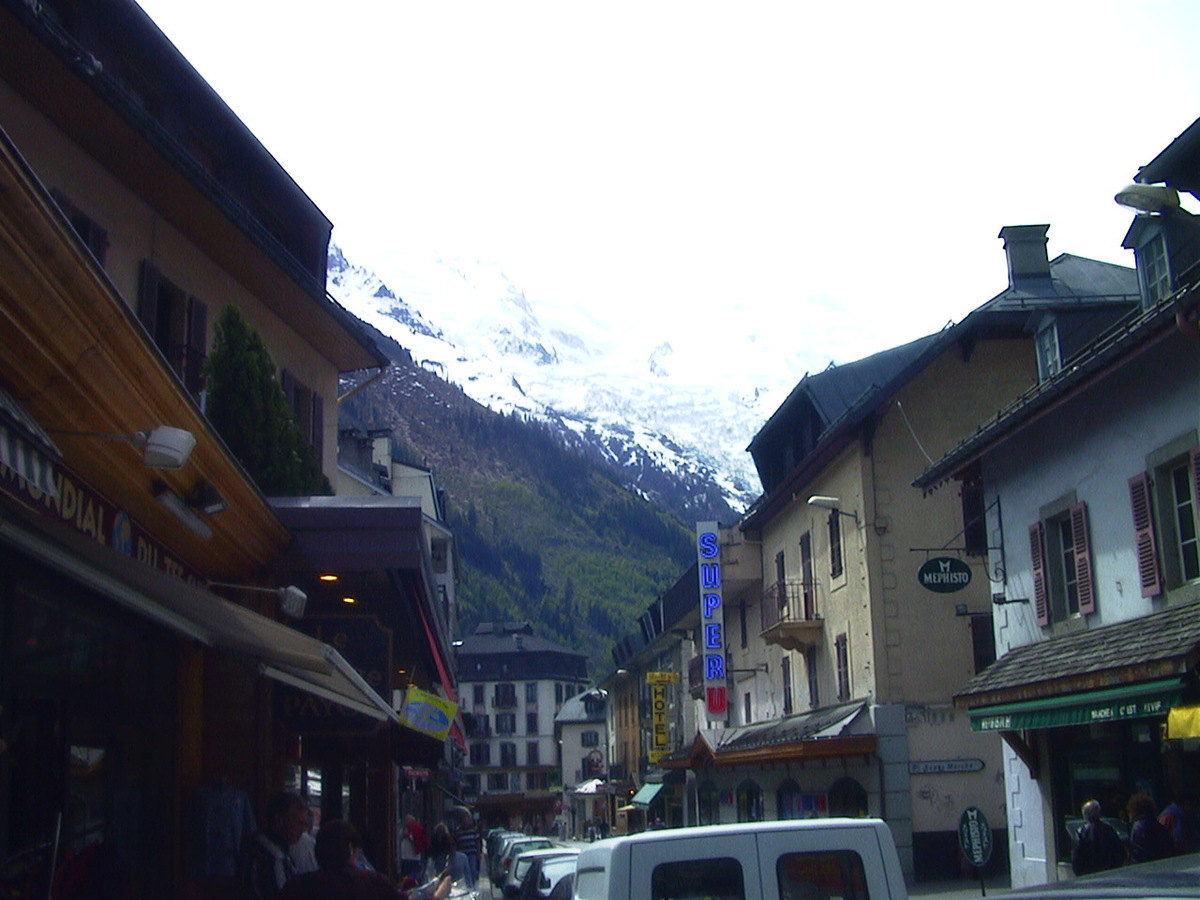 Picture France Chamonix 2000-05 36 - City View Chamonix