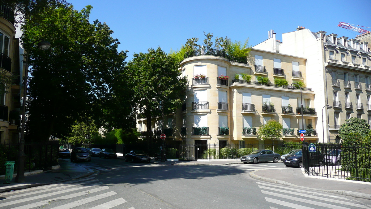 Picture France Paris 16th Arrondissement Rue Alberic Magnard 2007-08 27 - Street Rue Alberic Magnard