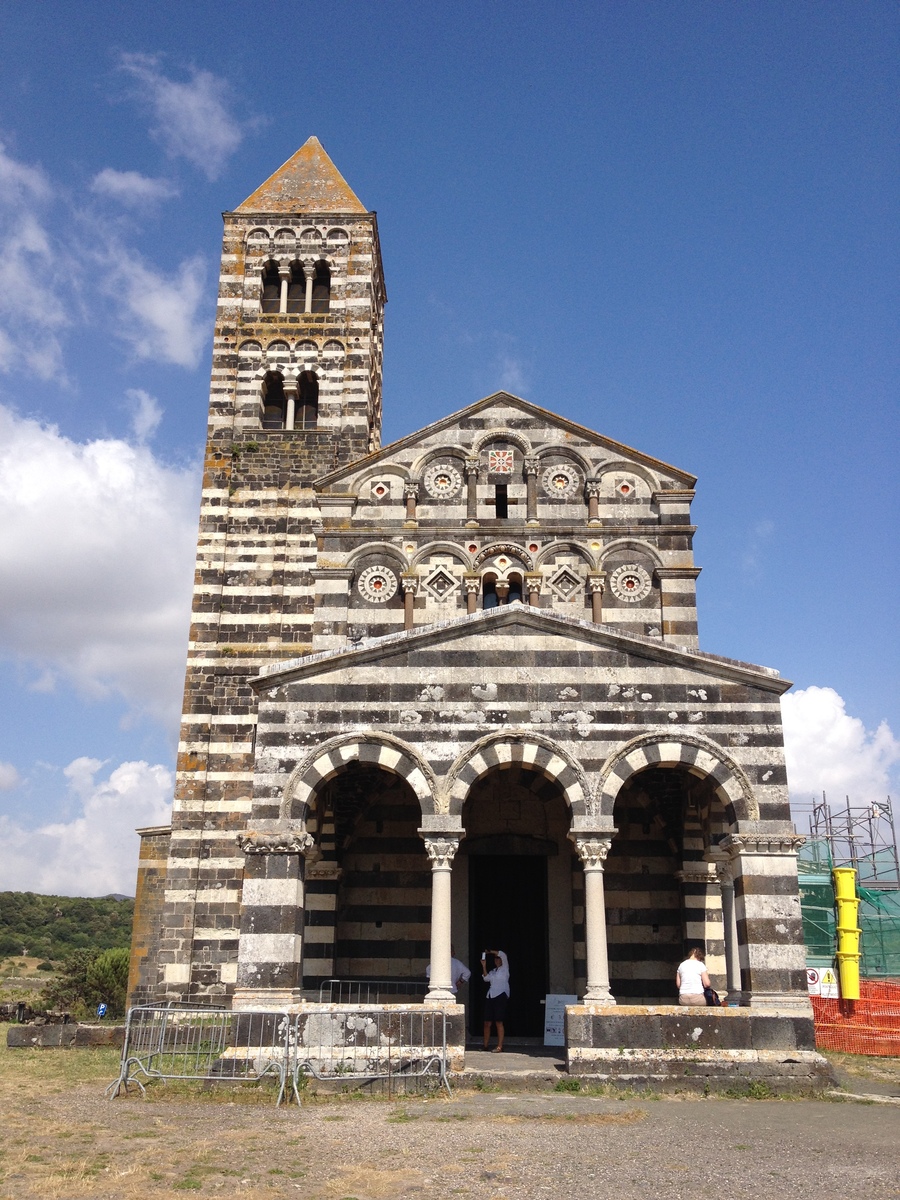 Picture Italy Sardinia Basilica di Saccargia 2015-06 4 - Streets Basilica di Saccargia