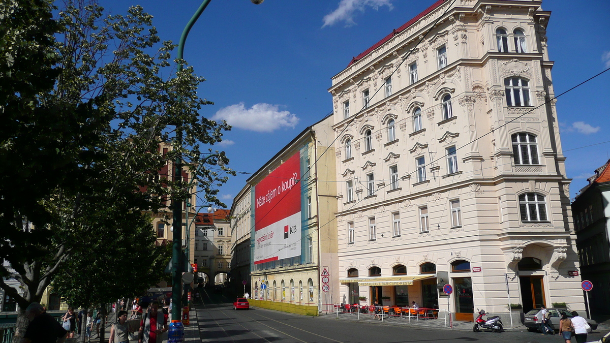 Picture Czech Republic Prague Smetanovo nabr 2007-07 4 - Street Smetanovo nabr