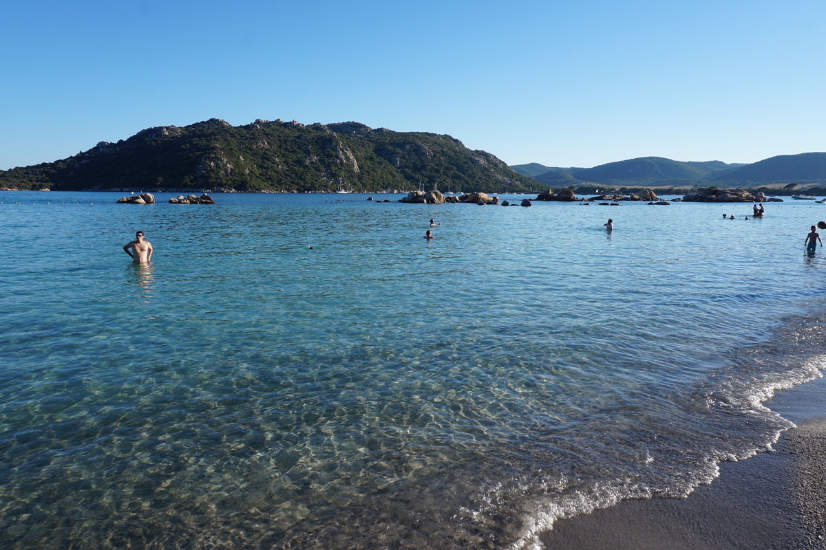 Picture France Corsica Santa Giulia Beach 2017-07 67 - Monument Santa Giulia Beach