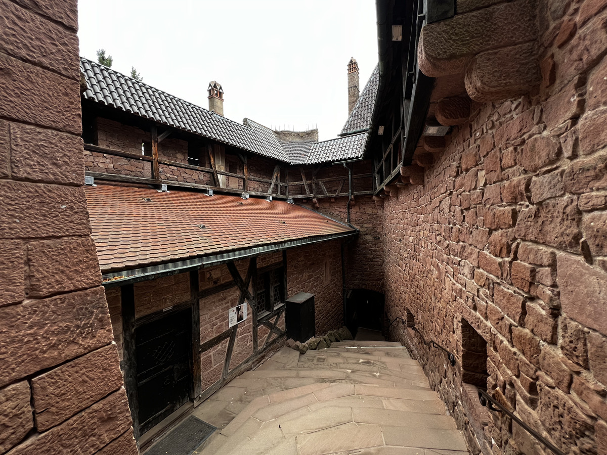 Picture France Koenigsbourg Castle 2023-10 70 - Sunset Koenigsbourg Castle