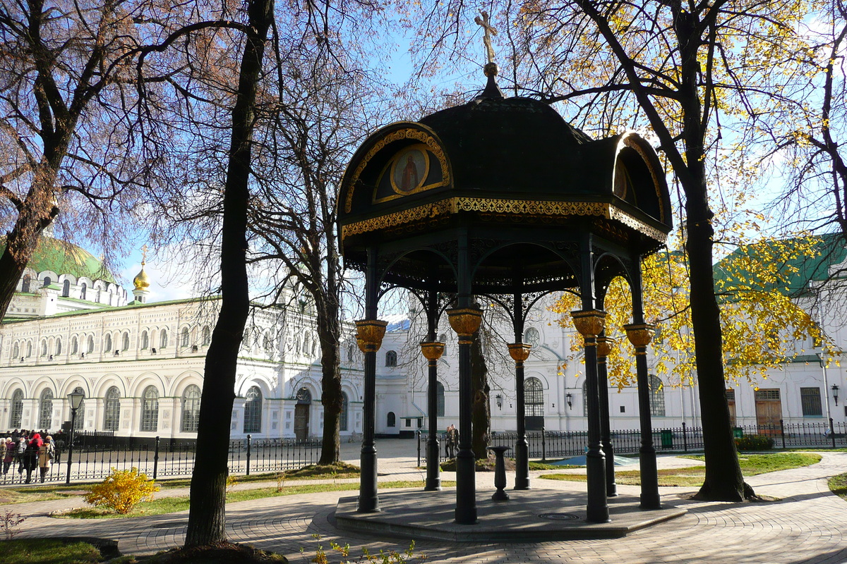 Picture Ukraine Kiev Pechersk Lavra 2007-11 28 - Spring Pechersk Lavra