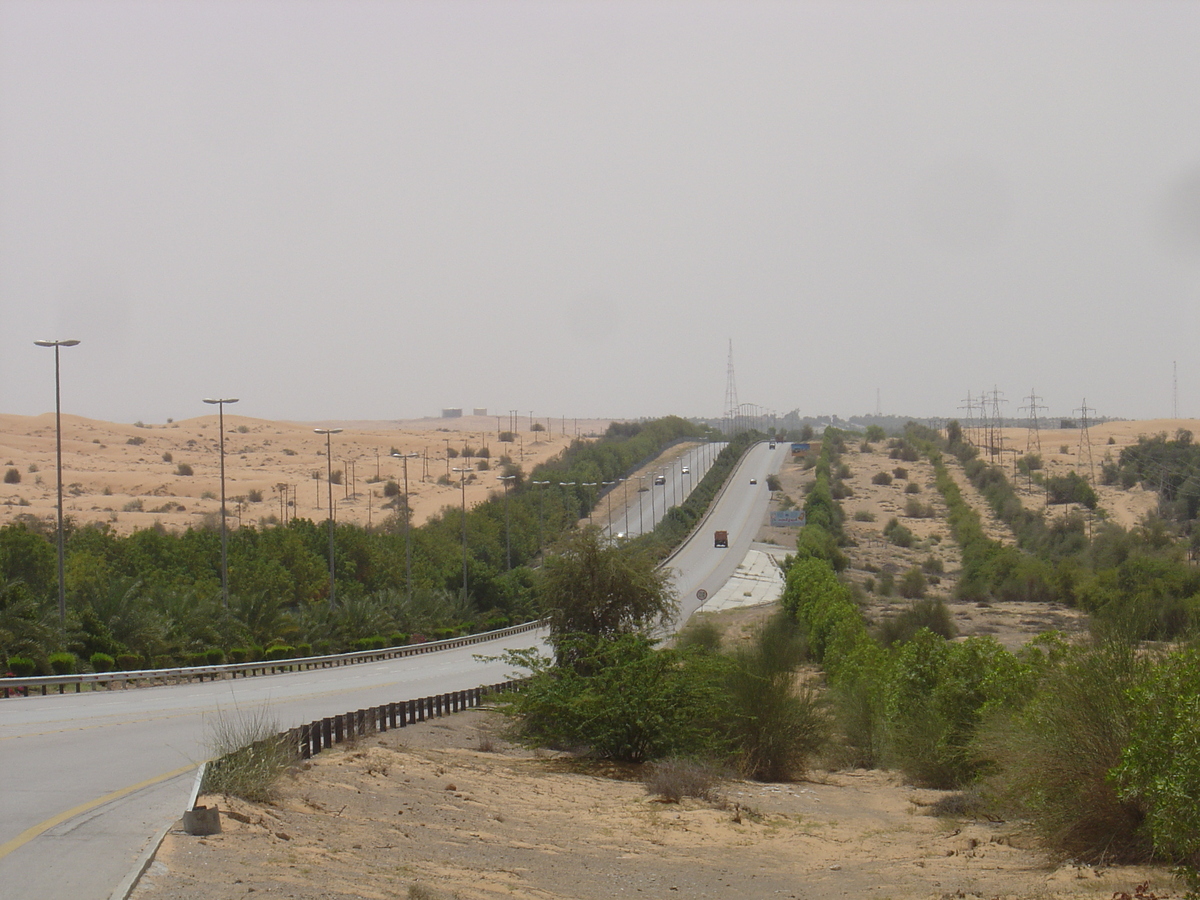 Picture United Arab Emirates Dubai to Al Ain road 2005-03 15 - SPA Dubai to Al Ain road