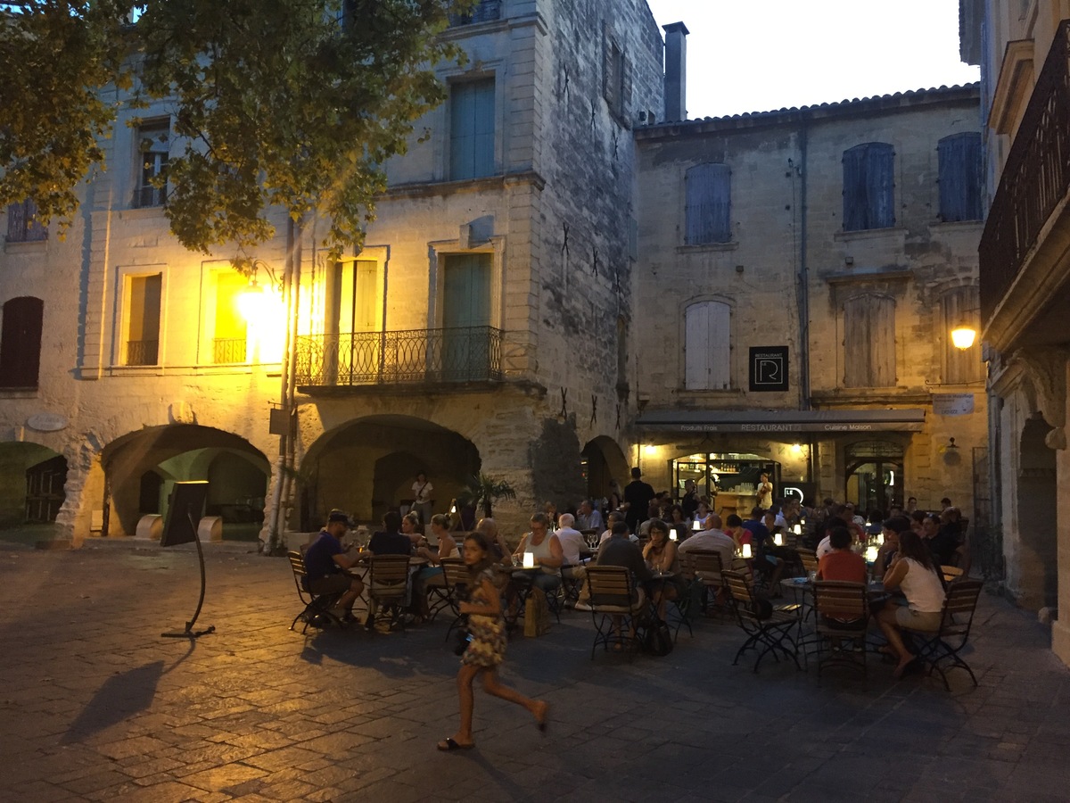 Picture France Uzes 2017-08 51 - Sunset Uzes