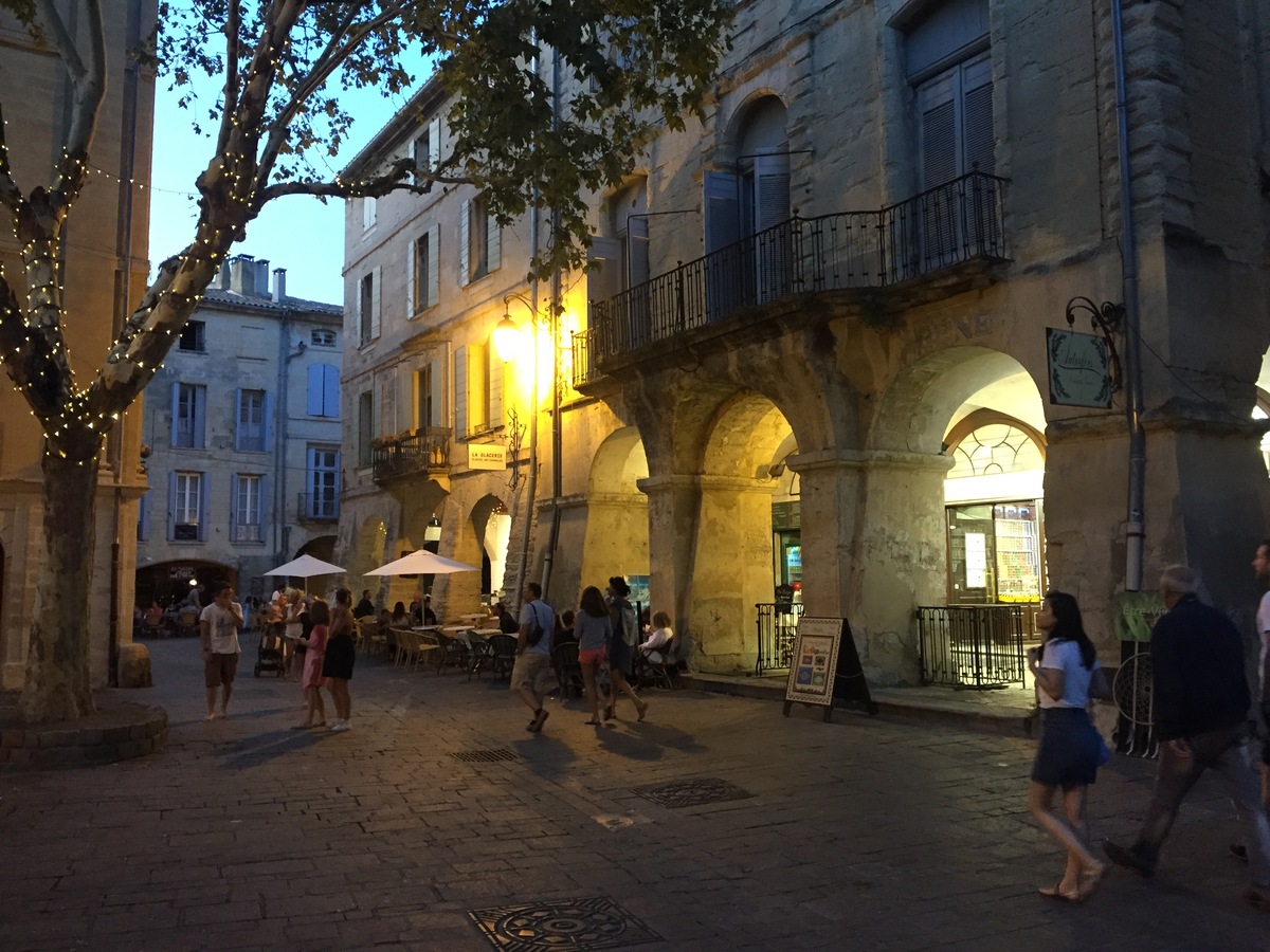 Picture France Uzes 2017-08 95 - Sunset Uzes