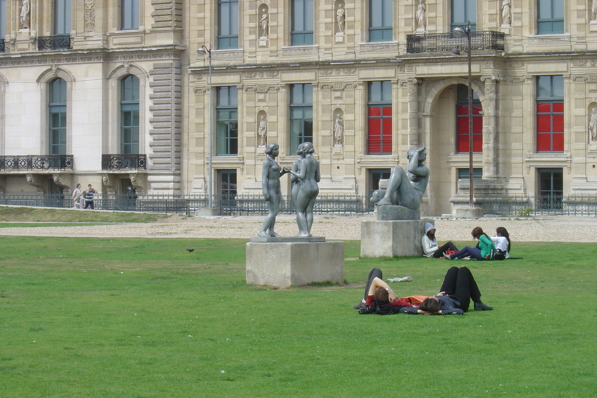 Picture France Paris Louvre Carrousel Garden 2007-05 23 - Monument Louvre Carrousel Garden