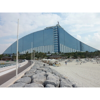 Picture United Arab Emirates Dubai Jumeirah Beach Hotel 2009-12 23 - Waterfall Jumeirah Beach Hotel