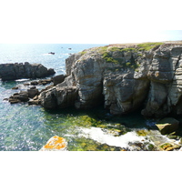 Picture France Quiberon peninsula Pointe du Percho 2008-07 2 - Waterfall Pointe du Percho