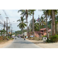 Picture Thailand Ko Chang Island road 2011-02 42 - Sunset Island road