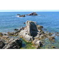 Picture France Quiberon peninsula Pointe du Percho 2008-07 7 - Waterfall Pointe du Percho