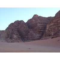 Picture Jordan Wadi Rum Desert 2004-10 103 - Winter Wadi Rum Desert