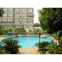 Picture India Mumbai Taj Mahal hotel 2003-05 4 - Hotel Pool Taj Mahal hotel