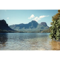 Picture Polynesia Moorea 1993-04 53 - Waterfall Moorea