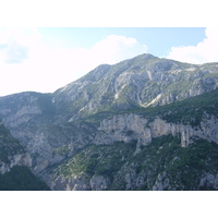 Picture France Gorges du Verdon 2002-09 32 - Restaurant Gorges du Verdon