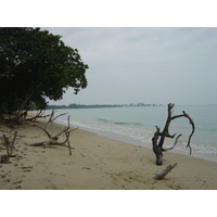 Picture Thailand Khao Lak Bang Sak Beach 2005-12 35 - Night Bang Sak Beach