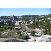 Picture France Baux de Provence Baux de Provence Castle 2008-04 13 - Walking Street Baux de Provence Castle