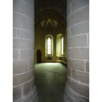 Picture France Mont St Michel Mont St Michel Abbey 2010-04 102 - City View Mont St Michel Abbey