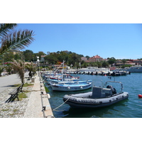 Picture France Porquerolles Island Porquerolles harbour 2008-05 60 - Restaurants Porquerolles harbour