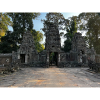 Picture Cambodia Siem Reap Preah Khan 2023-01 27 - Sunrise Preah Khan