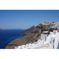 Picture Greece Santorini Fira 2016-07 27 - Hot Season Fira