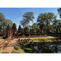 Picture Cambodia Siem Reap ⁨Banteay Srei⁩ 2023-01 26 - Street ⁨Banteay Srei⁩