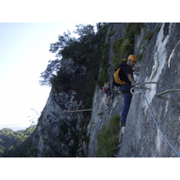 Picture France Vicdessos Via Ferrata North 2007-08 21 - French Restaurant Via Ferrata North