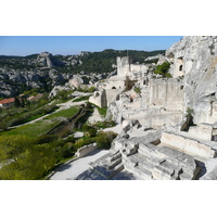 Picture France Baux de Provence Baux de Provence Castle 2008-04 41 - City View Baux de Provence Castle