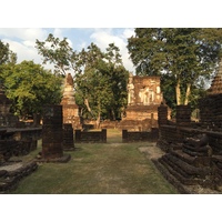 Picture Thailand Si satchanalai historical park 2014-12 141 - Sunrise Si satchanalai historical park