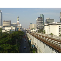 Picture Thailand Bangkok Sky Train 2004-12 6 - Sunrise Sky Train