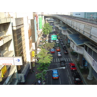 Picture Thailand Bangkok Sky Train 2004-12 7 - Rain Season Sky Train