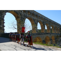 Picture France Pont du Gard 2008-04 61 - Winter Pont du Gard