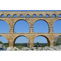 Picture France Pont du Gard 2008-04 68 - Lake Pont du Gard