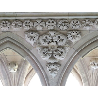 Picture France Mont St Michel Mont St Michel Abbey Cloister 2010-04 10 - Rooms Mont St Michel Abbey Cloister