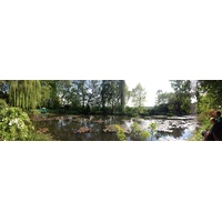 Picture France Giverny Pano 2013-06 8 - Waterfalls Pano