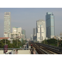 Picture Thailand Bangkok Sky Train 2004-12 83 - Night Sky Train