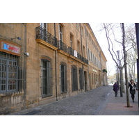 Picture France Aix en Provence Cours Mirabeau 2008-04 5 - Sunrise Cours Mirabeau