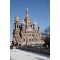 Picture Russia St Petersburg Cathedral of the savior on blood 2006-03 14 - Monuments Cathedral of the savior on blood