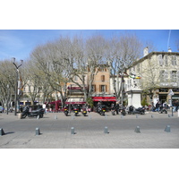 Picture France Aix en Provence Cours Mirabeau 2008-04 3 - Sunset Cours Mirabeau