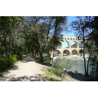 Picture France Pont du Gard 2008-04 4 - Transport Pont du Gard