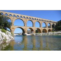 Picture France Pont du Gard 2008-04 1 - Rain Season Pont du Gard