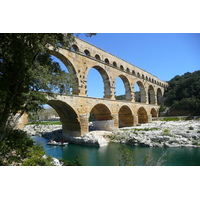 Picture France Pont du Gard 2008-04 18 - Monuments Pont du Gard