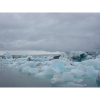 Picture Iceland Jokulsarlon 2003-06 45 - Sunset Jokulsarlon